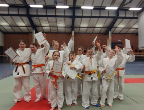 Erfolgreiche Kyu-Prüfung vor der Winterpause