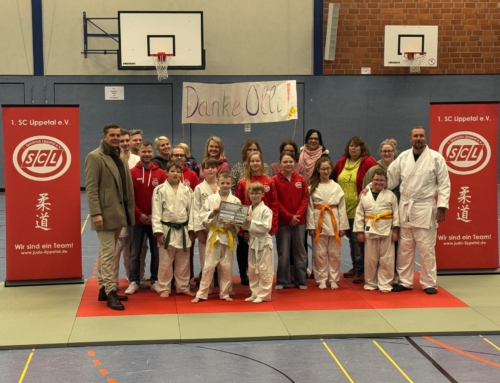 Judoabteilung des 1. SC Lippetal e.V. erhält Spende in Höhe von 650 Euro